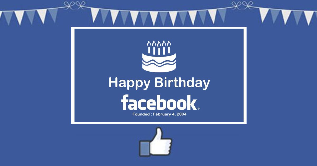 Hoy es el Aniversario de Facebook