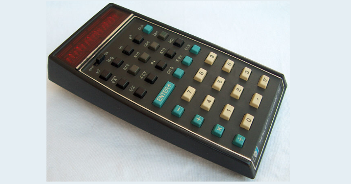 HP lanza la primera calculadora científica
