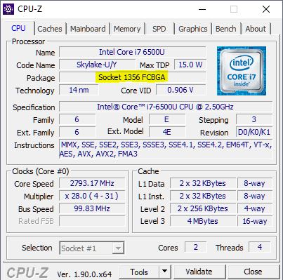 Socket de CPU software