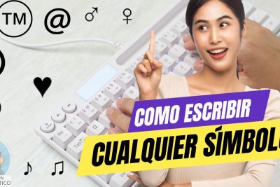 Cómo poner cualquier símbolo del teclado