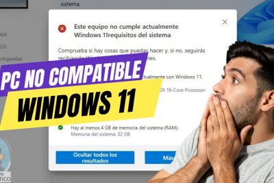 Computadora no compatible con windows 11