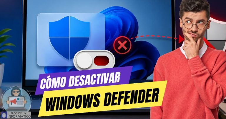 Cómo desactivar Windows Defender